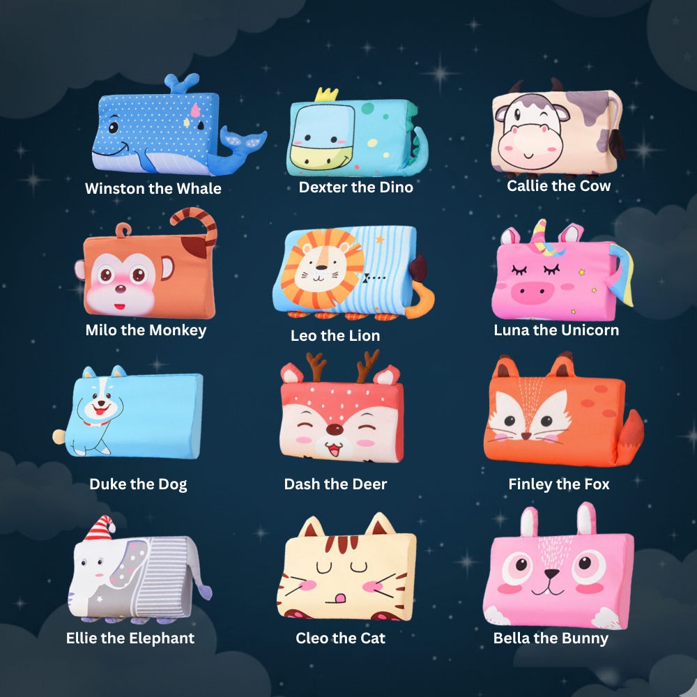 NOXU™ - The pediatrician approved pillow for security, posture, and instant sleep.